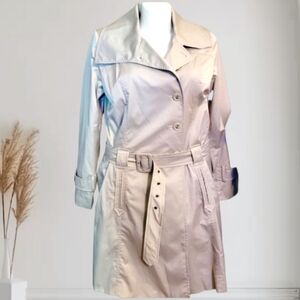 NEW! Silver Trench Coat